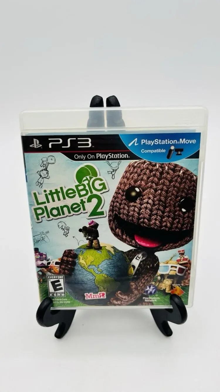 LittleBigPlanet 2 (PlayStation 3, PS3) Complete w/ Manual Tested Works CIB VG